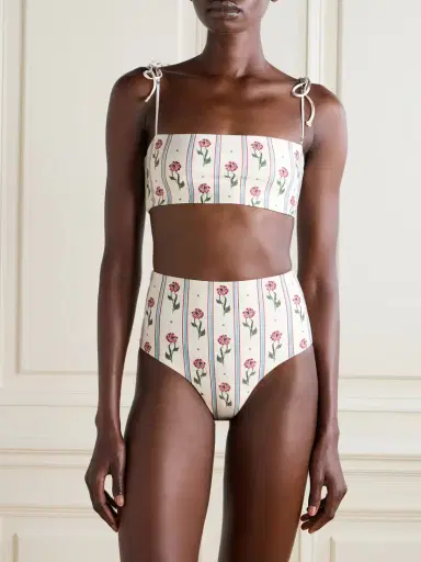 Agua by Agua Bendita Printed Stretch Recycled Bikini Briefs | Thumbnail 2 Agua by Agua Bendita Printed Stretch Recycled Bikini Briefs | Thumbnail 2