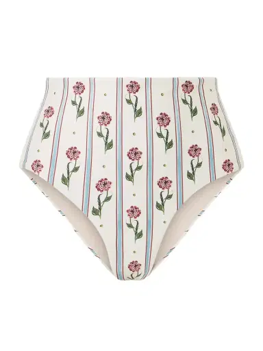 Agua by Agua Bendita Printed Stretch Recycled Bikini Briefs | Thumbnail 1 Agua by Agua Bendita Printed Stretch Recycled Bikini Briefs | Thumbnail 1