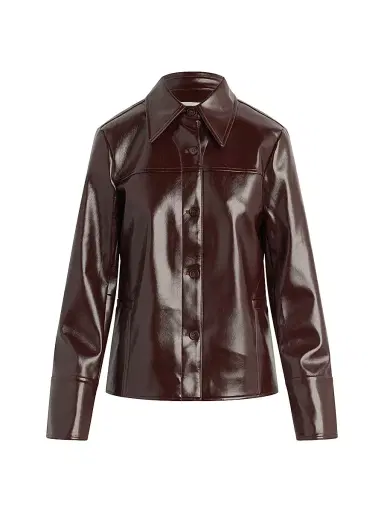 Joe's Jeans Women's The Daisy Faux Leather Jacket | Thumbnail 1 Joe's Jeans Women's The Daisy Faux Leather Jacket | Thumbnail 1