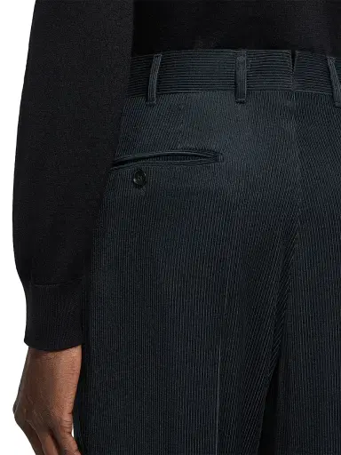 Zegna Men's Cashmere Wool and Silk Blend Pants | Thumbnail 5 Zegna Men's Cashmere Wool and Silk Blend Pants | Thumbnail 5