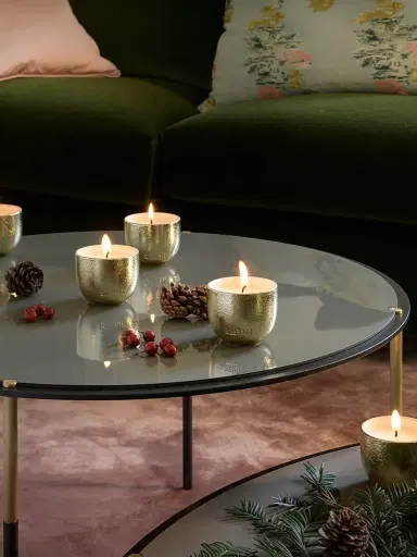 Blueme Gold Holiday 8-Piece Votive Candle Set | Thumbnail 4 Blueme Gold Holiday 8-Piece Votive Candle Set | Thumbnail 4