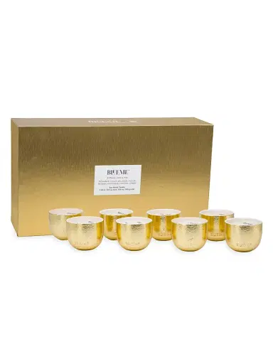 Blueme Gold Holiday 8-Piece Votive Candle Set | Thumbnail 1 Blueme Gold Holiday 8-Piece Votive Candle Set | Thumbnail 1