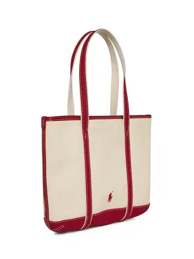 Polo Ralph Lauren Women's Polo Bear Canvas Tote Bag | Thumbnail 3 Polo Ralph Lauren Women's Polo Bear Canvas Tote Bag | Thumbnail 3