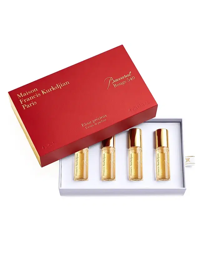 Women's Baccarat Rouge 540 Extrait de Parfum 4-Piece Precious Elixirs Set Women's Baccarat Rouge 540 Extrait de Parfum 4-Piece Precious Elixirs Set