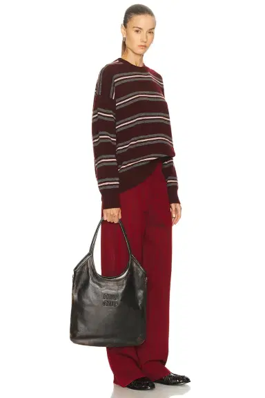 Miu Miu Ivy Nappa Old Bag | Thumbnail 2 Miu Miu Ivy Nappa Old Bag | Thumbnail 2