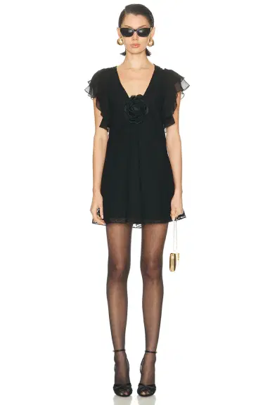 Saint Laurent Mini Dress | Thumbnail 1 Saint Laurent Mini Dress | Thumbnail 1