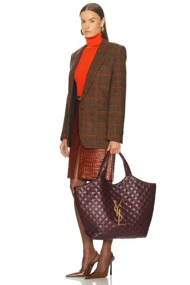 Saint Laurent Icare Maxi Shopping Tote Bag | Thumbnail 2 Saint Laurent Icare Maxi Shopping Tote Bag | Thumbnail 2