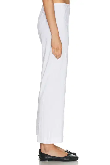 DONNI. The Pointelle Simple Crop Pant | Thumbnail 3 DONNI. The Pointelle Simple Crop Pant | Thumbnail 3
