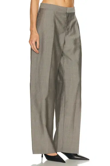 Alexander Wang Mid Rise Tailored Pant | Thumbnail 2 Alexander Wang Mid Rise Tailored Pant | Thumbnail 2
