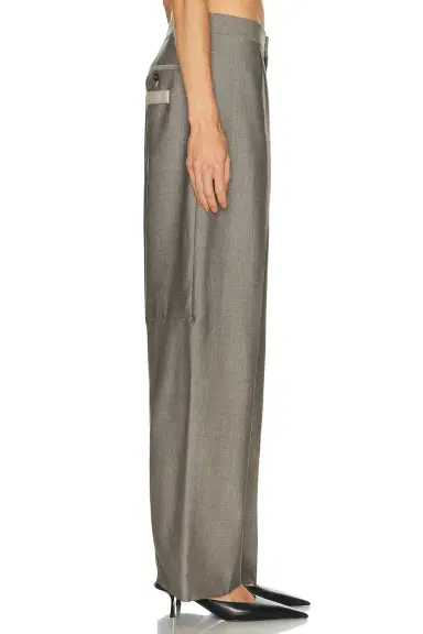 Alexander Wang Mid Rise Tailored Pant | Thumbnail 3 Alexander Wang Mid Rise Tailored Pant | Thumbnail 3