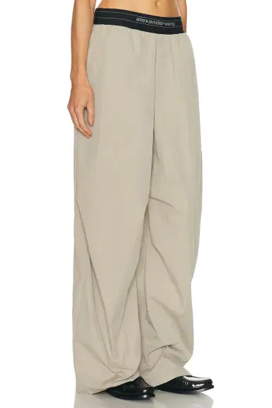 Alexander Wang Mid Rise Pleated Knee Pant | Thumbnail 2 Alexander Wang Mid Rise Pleated Knee Pant | Thumbnail 2