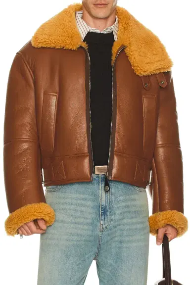 Acne Studios Lhovy Shearling Jacket | Thumbnail 1 Acne Studios Lhovy Shearling Jacket | Thumbnail 1