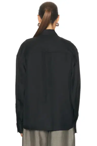 Alexander Wang Slashed Sleeve Button Up Shirt | Thumbnail 4 Alexander Wang Slashed Sleeve Button Up Shirt | Thumbnail 4