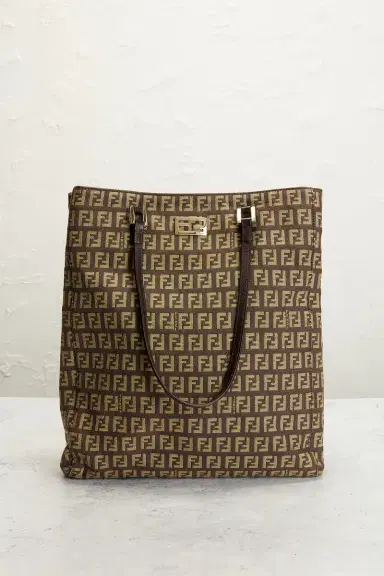 Fendi Zucchino Tote Bag | Thumbnail 4 Fendi Zucchino Tote Bag | Thumbnail 4