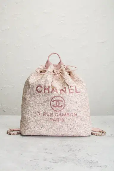 chanel Chanel Deauville Backpack | Thumbnail 2 chanel Chanel Deauville Backpack | Thumbnail 2
