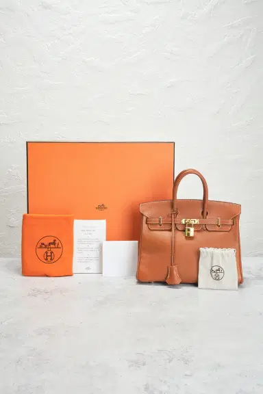 HERMÈS Vintage Epsom Birkin 25 Handbag | Thumbnail 10 HERMÈS Vintage Epsom Birkin 25 Handbag | Thumbnail 10