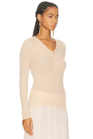 Chloé Long Sleeve Top | Thumbnail 2 Chloé Long Sleeve Top | Thumbnail 2