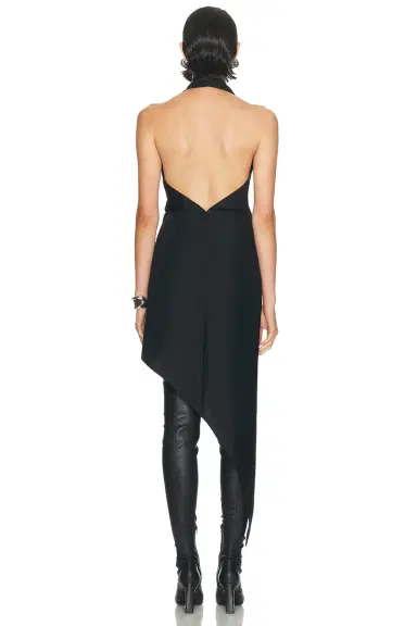Alexander Wang Draped Halter Neck Dress | Thumbnail 4 Alexander Wang Draped Halter Neck Dress | Thumbnail 4
