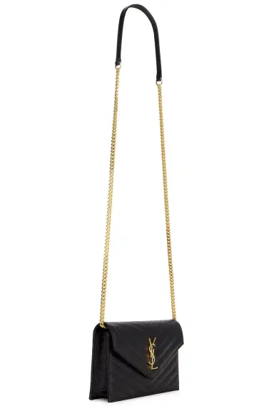 Saint Laurent Cassandra Envelope Chain Wallet Bag | Thumbnail 3 Saint Laurent Cassandra Envelope Chain Wallet Bag | Thumbnail 3