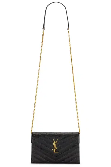 Saint Laurent Cassandra Envelope Chain Wallet Bag | Thumbnail 1 Saint Laurent Cassandra Envelope Chain Wallet Bag | Thumbnail 1