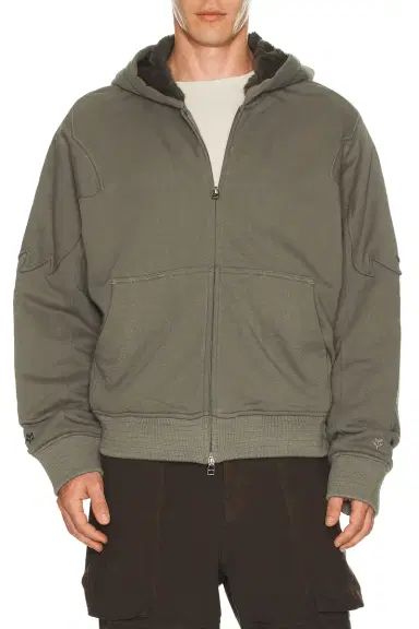 Kiko Kostadinov x Fox Racing Sherpa Zip Fleece Hoodie | Thumbnail 1 Kiko Kostadinov x Fox Racing Sherpa Zip Fleece Hoodie | Thumbnail 1