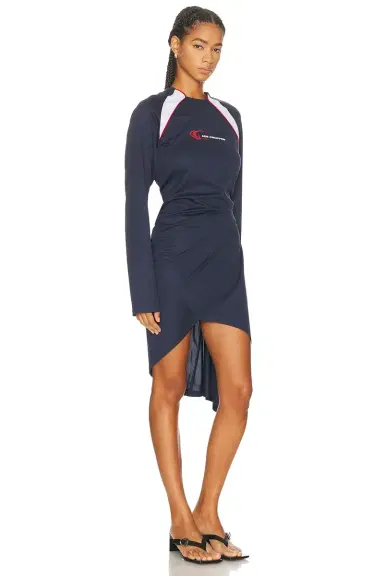Jade Cropper Draped Twisted Sport Dress | Thumbnail 2 Jade Cropper Draped Twisted Sport Dress | Thumbnail 2