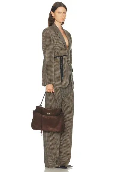Balenciaga Rodeo Medium Suede Top Handle Bag | Thumbnail 2 Balenciaga Rodeo Medium Suede Top Handle Bag | Thumbnail 2