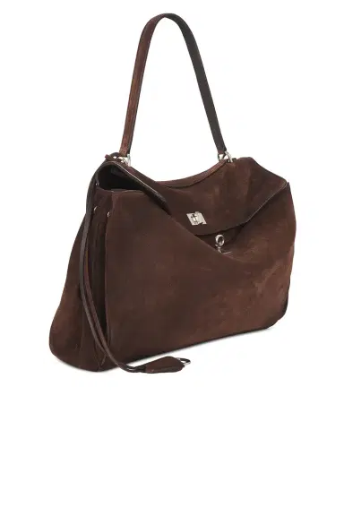 Balenciaga Rodeo Medium Suede Top Handle Bag | Thumbnail 5 Balenciaga Rodeo Medium Suede Top Handle Bag | Thumbnail 5