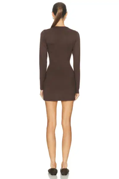 Skims Smooth Layers Crewneck Mini Dress | Thumbnail 3 Skims Smooth Layers Crewneck Mini Dress | Thumbnail 3