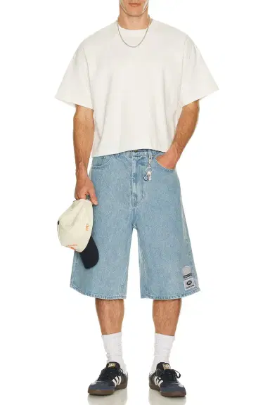 Siegelman Stable x Ford Patched Denim Jorts | Thumbnail 4 Siegelman Stable x Ford Patched Denim Jorts | Thumbnail 4