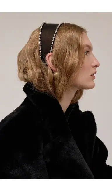 LELET NY Ella Mesh Crystal Headband | Thumbnail 2 LELET NY Ella Mesh Crystal Headband | Thumbnail 2