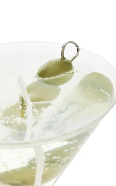 Moda Domus Martini Wax Candle - Clear | Thumbnail 2 Moda Domus Martini Wax Candle - Clear | Thumbnail 2