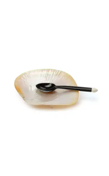 Gohar World Horn and Mother-of-Pearl Caviar Set - White | Thumbnail 5 Gohar World Horn and Mother-of-Pearl Caviar Set - White | Thumbnail 5