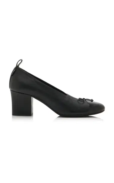 Miu Miu Élan Leather Pumps | Thumbnail 1 Miu Miu Élan Leather Pumps | Thumbnail 1