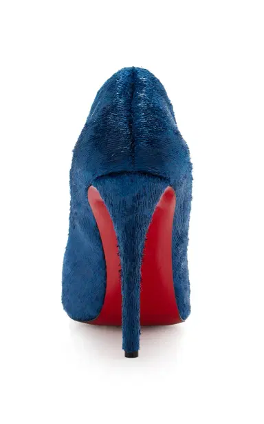 Christian Louboutin Exclusive Miss Z 100mm Velvet-Effect Leather Pumps | Thumbnail 6 Christian Louboutin Exclusive Miss Z 100mm Velvet-Effect Leather Pumps | Thumbnail 6