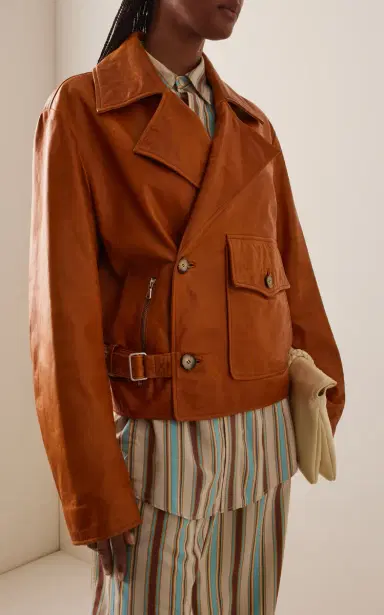 Sanderlak Leather Moto Jacket | Thumbnail 2 Sanderlak Leather Moto Jacket | Thumbnail 2