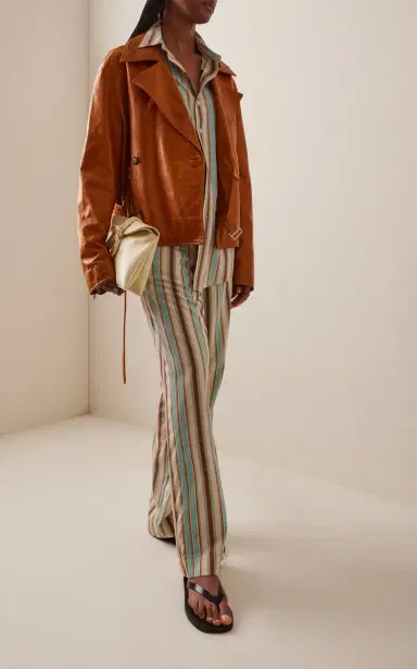 Sanderlak Leather Moto Jacket | Thumbnail 3 Sanderlak Leather Moto Jacket | Thumbnail 3