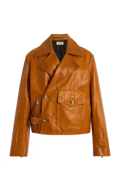 Sanderlak Leather Moto Jacket | Thumbnail 1 Sanderlak Leather Moto Jacket | Thumbnail 1