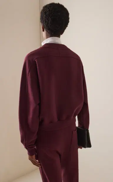Sanderlak Cotton Jersey Sweatshirt | Thumbnail 4 Sanderlak Cotton Jersey Sweatshirt | Thumbnail 4