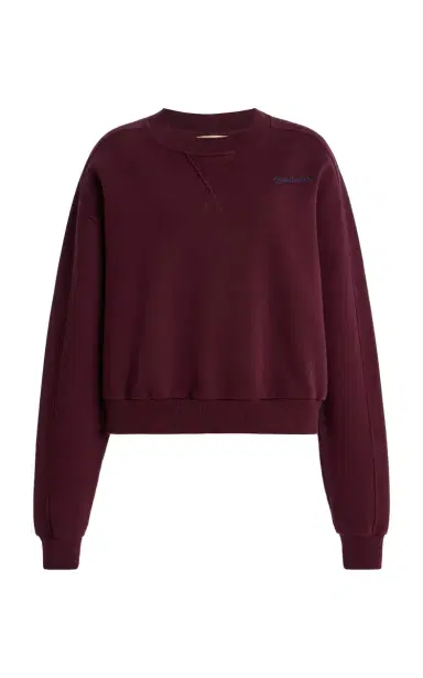 Sanderlak Cotton Jersey Sweatshirt | Thumbnail 1 Sanderlak Cotton Jersey Sweatshirt | Thumbnail 1