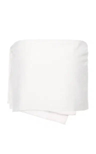Prada Asymmetric Wrap-Effect Cotton-Blend Mini Skirt | Thumbnail 5 Prada Asymmetric Wrap-Effect Cotton-Blend Mini Skirt | Thumbnail 5