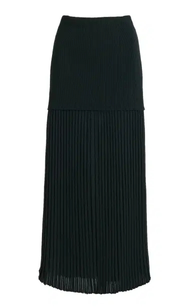 Proenza Schouler Luiza Ribbed Knit Midi Skirt | Thumbnail 1 Proenza Schouler Luiza Ribbed Knit Midi Skirt | Thumbnail 1