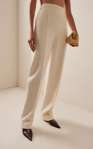 Proenza Schouler Zee Scuba Straight-Leg Pants | Thumbnail 3 Proenza Schouler Zee Scuba Straight-Leg Pants | Thumbnail 3