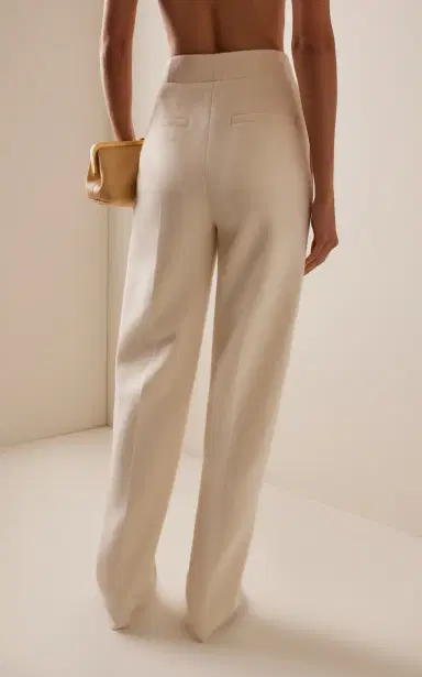 Proenza Schouler Zee Scuba Straight-Leg Pants | Thumbnail 4 Proenza Schouler Zee Scuba Straight-Leg Pants | Thumbnail 4