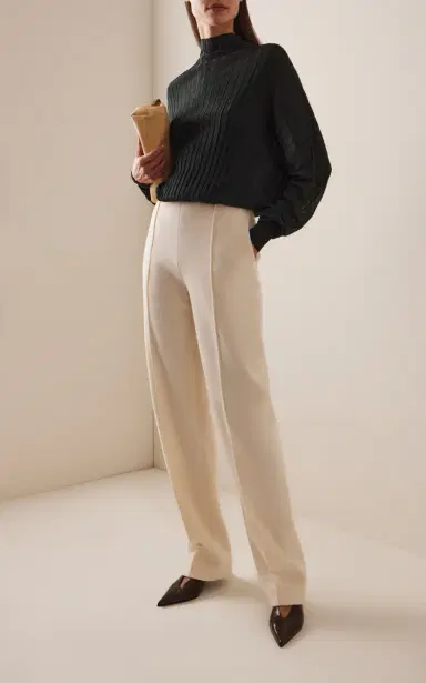 Proenza Schouler Luiza Ribbed-Knit Sweater | Thumbnail 2 Proenza Schouler Luiza Ribbed-Knit Sweater | Thumbnail 2