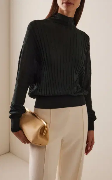 Proenza Schouler Luiza Ribbed-Knit Sweater | Thumbnail 3 Proenza Schouler Luiza Ribbed-Knit Sweater | Thumbnail 3