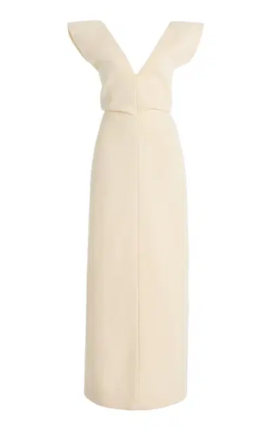 Proenza Schouler Mariam Scuba Maxi Dress | Thumbnail 3 Proenza Schouler Mariam Scuba Maxi Dress | Thumbnail 3