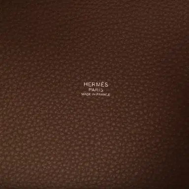 HERMÈS Hermes Picotin Lock 18 Etoupe Clemence Palladium Hardware | Thumbnail 8 HERMÈS Hermes Picotin Lock 18 Etoupe Clemence Palladium Hardware | Thumbnail 8
