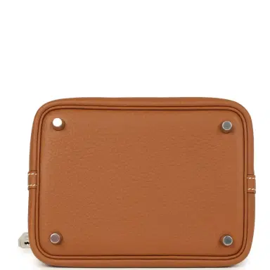 HERMÈS Hermes Picotin Lock 18 Gold Clemence Palladium Hardware | Thumbnail 6 HERMÈS Hermes Picotin Lock 18 Gold Clemence Palladium Hardware | Thumbnail 6
