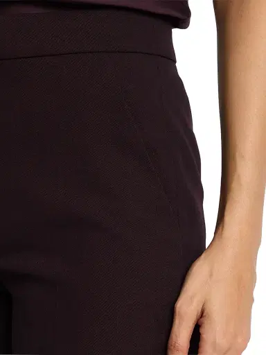 A.L.C. Women's Sophie Wool Gabardine Flare Pants - Plum | Thumbnail 5 A.L.C. Women's Sophie Wool Gabardine Flare Pants - Plum | Thumbnail 5